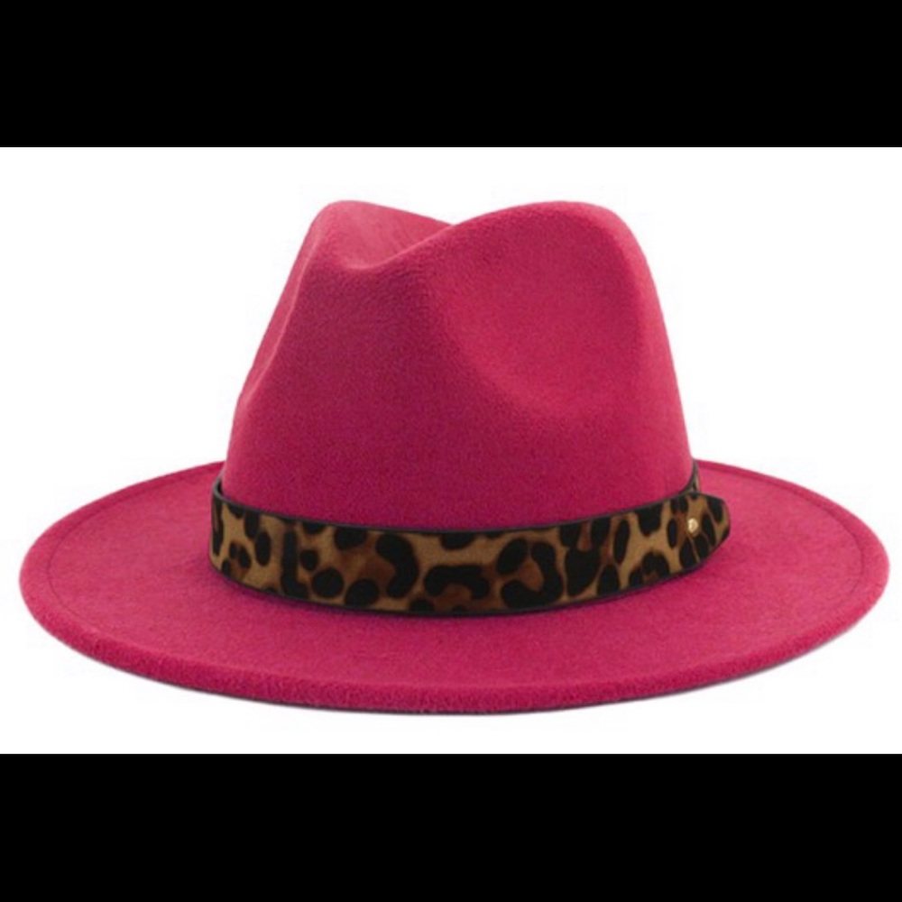 ✨ Classy Leopard Fedora ✨ - Picture 6 of 8